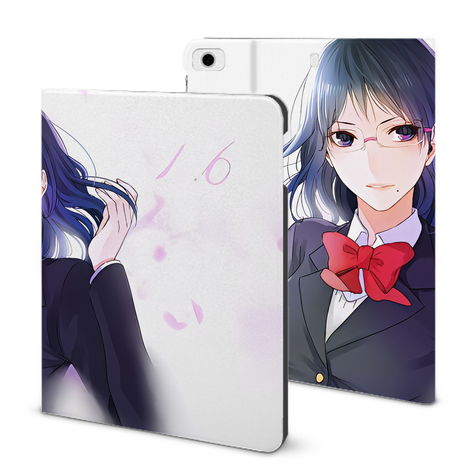 （画像用） ハイキュー!! Haikyu!! IPad ケース ブック型 PUレザー TPU 耐衝撃 軽量 薄型 ペン収納なし 全面保護 IPad 各モデル対応